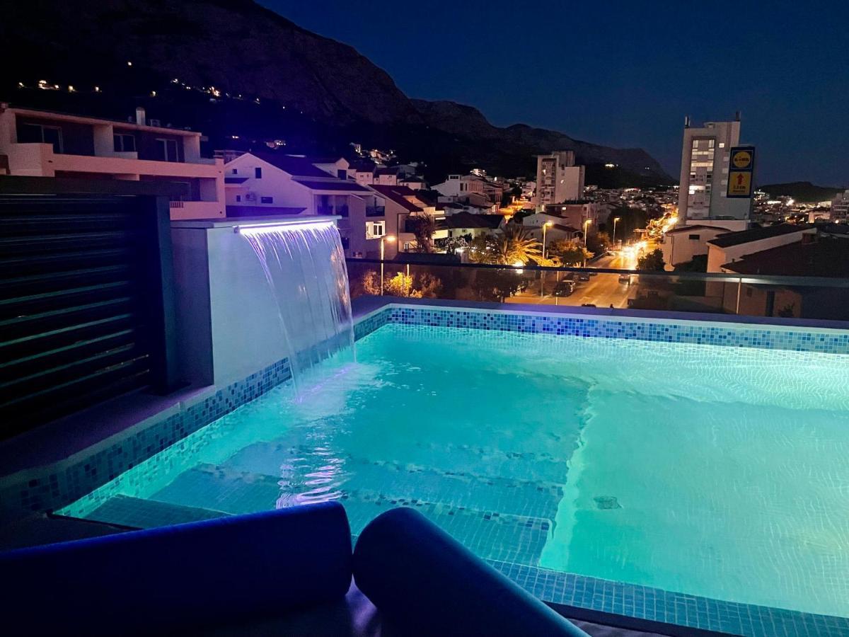 Skypool Suite 77 With Private Pool Makarska Ngoại thất bức ảnh