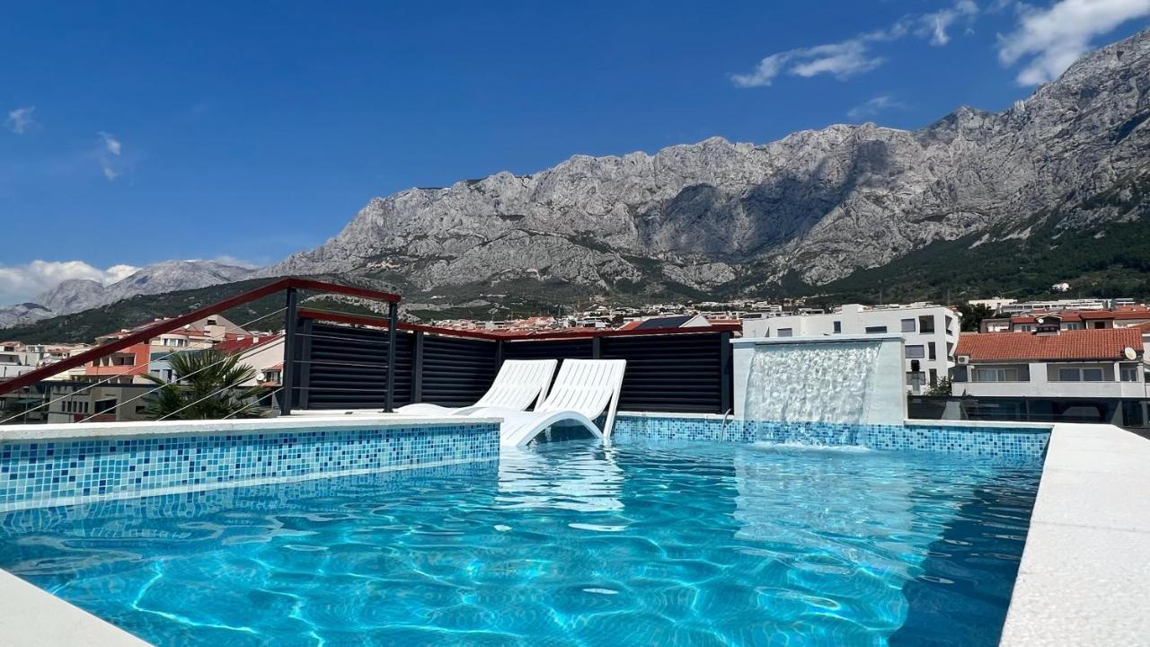 Skypool Suite 77 With Private Pool Makarska Ngoại thất bức ảnh